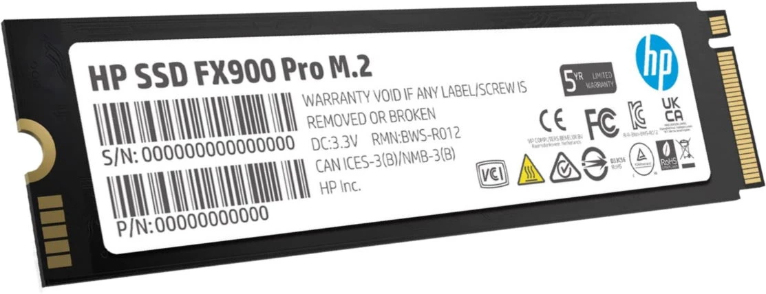 HP FX900 Pro M.2 4A3T9AA 512 ГБ