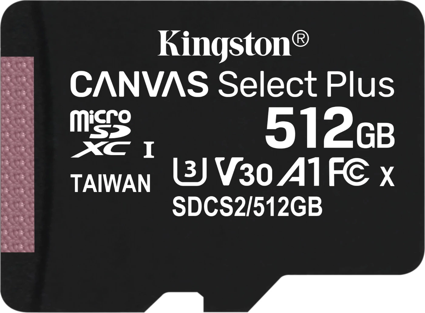 Kingston microSD Canvas Select Plus 512 ГБ