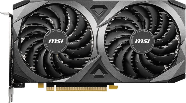 MSI GeForce RTX 3050 VENTUS 2X 8G 8 ГБ / 1777 МГц