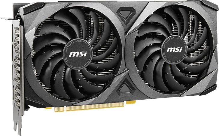 MSI GeForce RTX 3050 VENTUS 2X 8G 8 ГБ / 1777 МГц