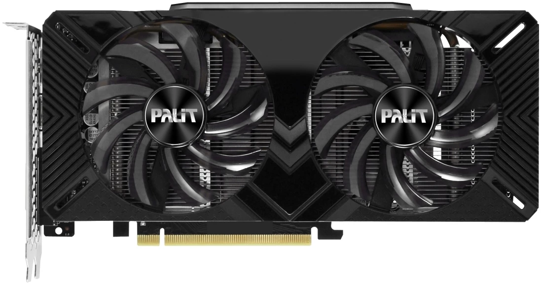 Palit GeForce GTX 1660 Dual OC 6 ГБ / 1830 МГц