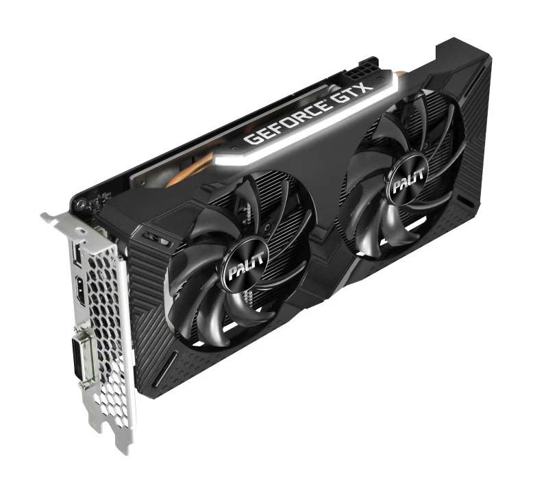 Palit GeForce GTX 1660 Dual OC 6 ГБ / 1830 МГц