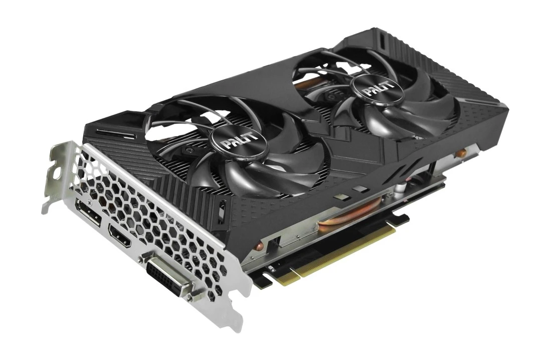 Palit GeForce GTX 1660 Dual OC 6 ГБ / 1830 МГц