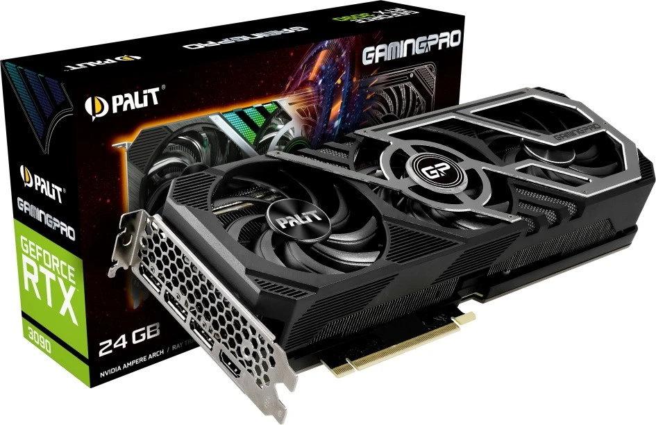 Palit GeForce RTX 3090 GamingPro OC 24 ГБ / 1725 МГц