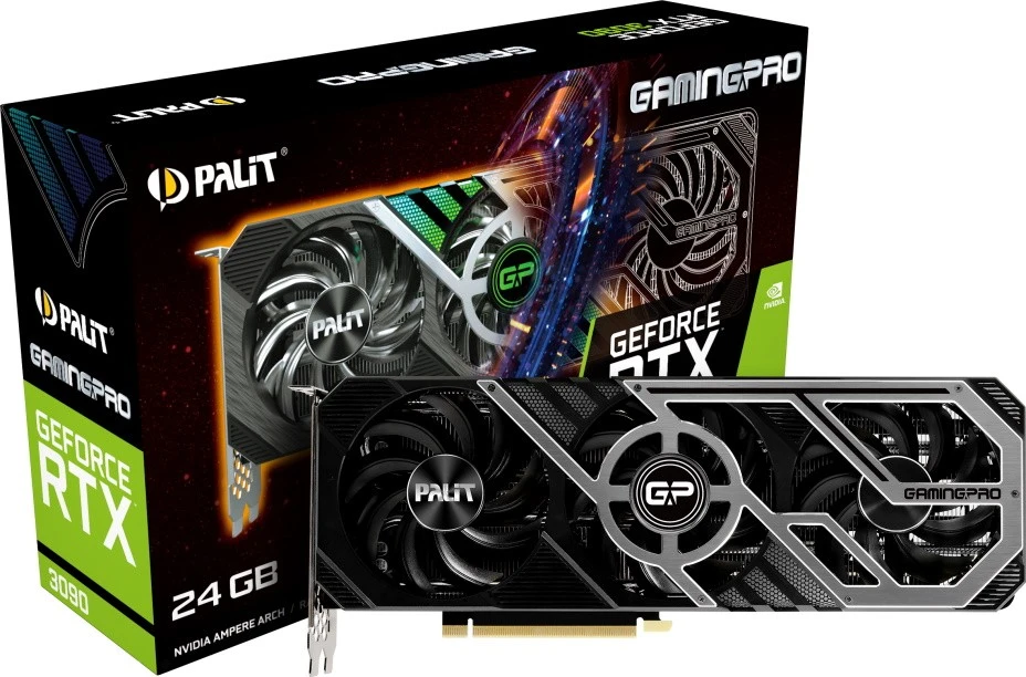 Palit GeForce RTX 3090 GamingPro OC 24 ГБ / 1725 МГц