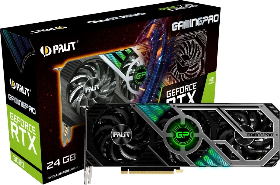 Palit GeForce RTX 3090 GamingPro 24 ГБ / 1695 МГц