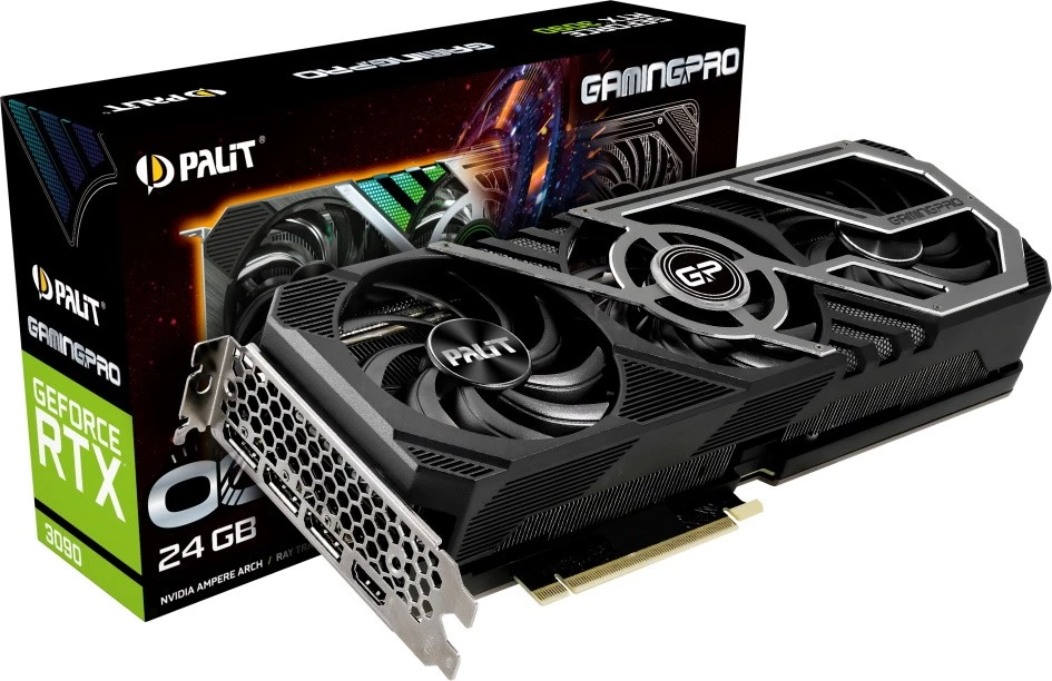 Palit GeForce RTX 3090 GamingPro OC 24 ГБ / 1725 МГц