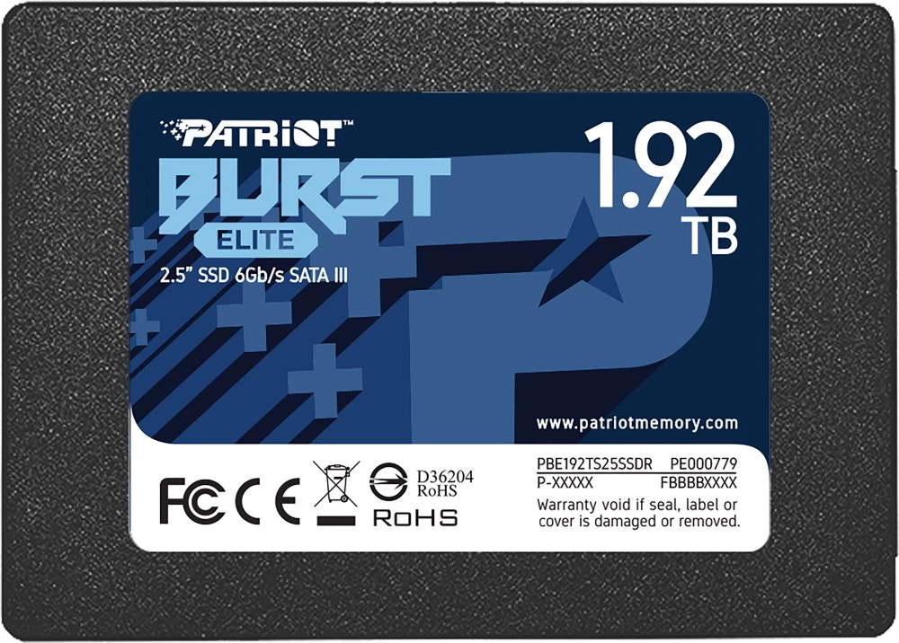 Patriot Memory Burst Elite PBE192TS25SSDR 1.92 ТБ