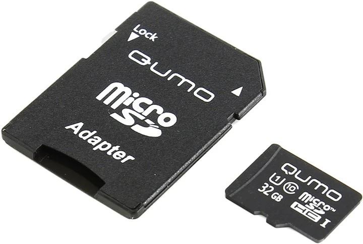 Qumo microSDHC Class 10 UHS-I 32 ГБ