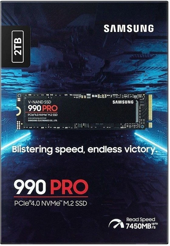 Samsung 990 PRO MZ-V9P2T0BW 2 ТБ без радиатора