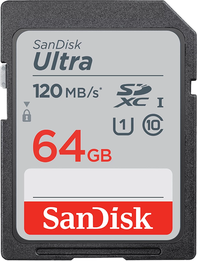 SanDisk Ultra SDXC UHS-I 120MB/s Class 10 128 ГБ
