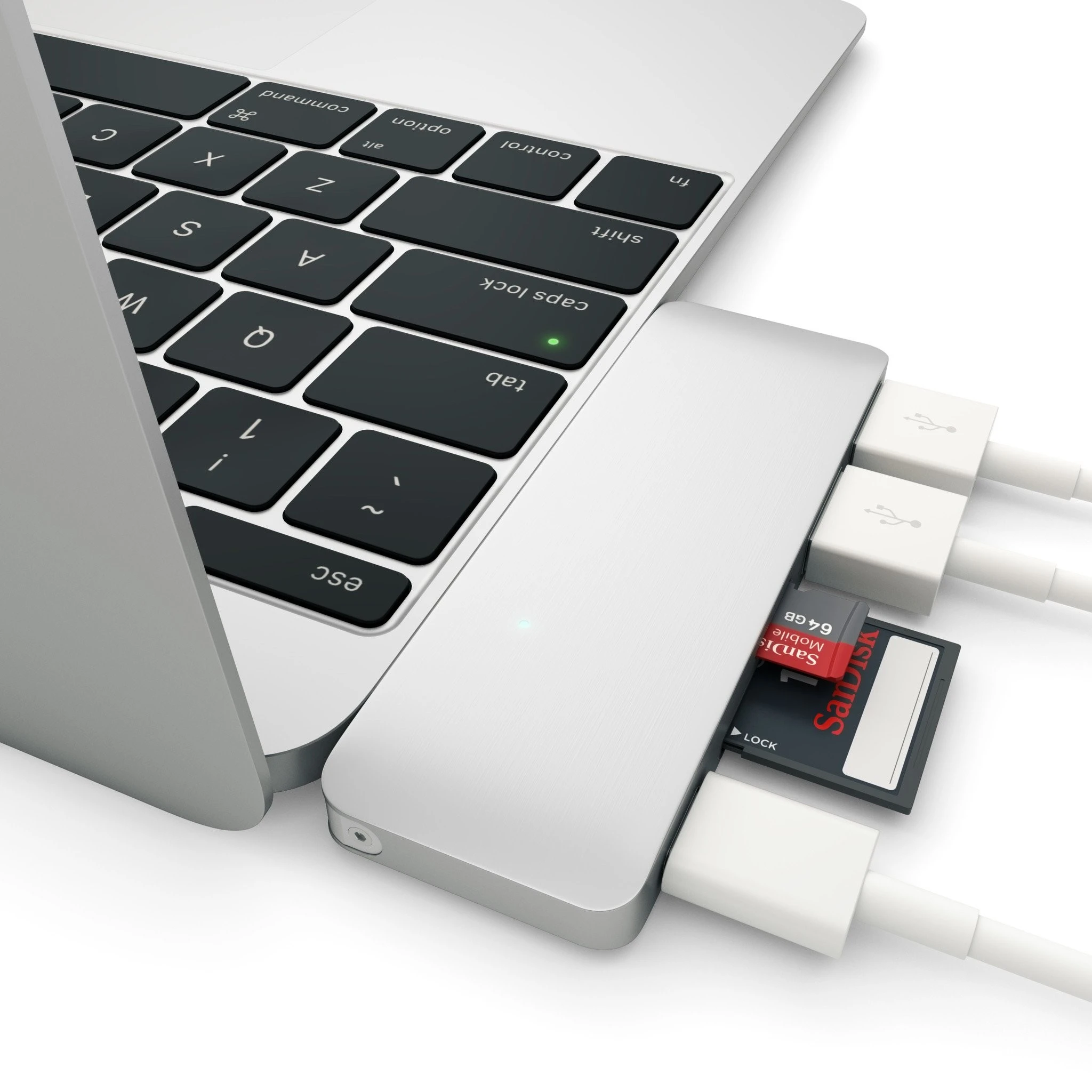 Satechi Type-C USB 3.0 Passthrough Hub
