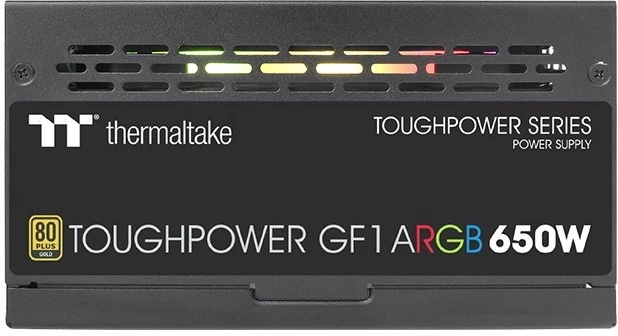 Thermaltake Toughpower GF1 ARGB 650 Вт 24+8 (4+4) pin