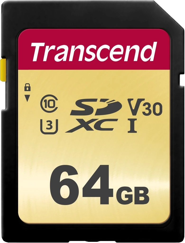 Transcend SDXC 500S 128Gb 128 ГБ