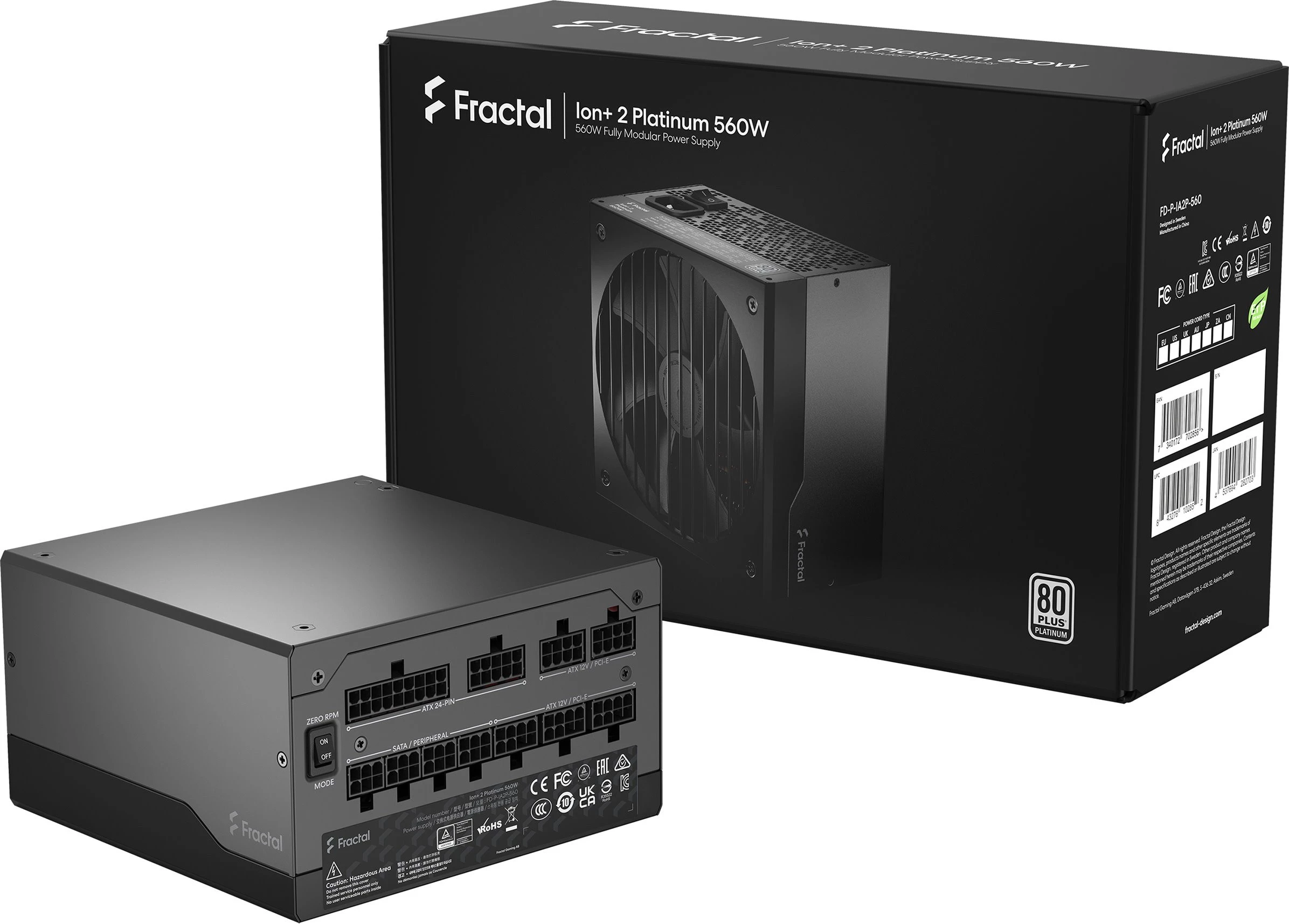 Fractal Design Ion+ 2 Platinum 560 Вт