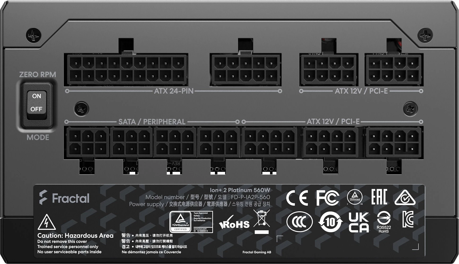 Fractal Design Ion+ 2 Platinum 560 Вт