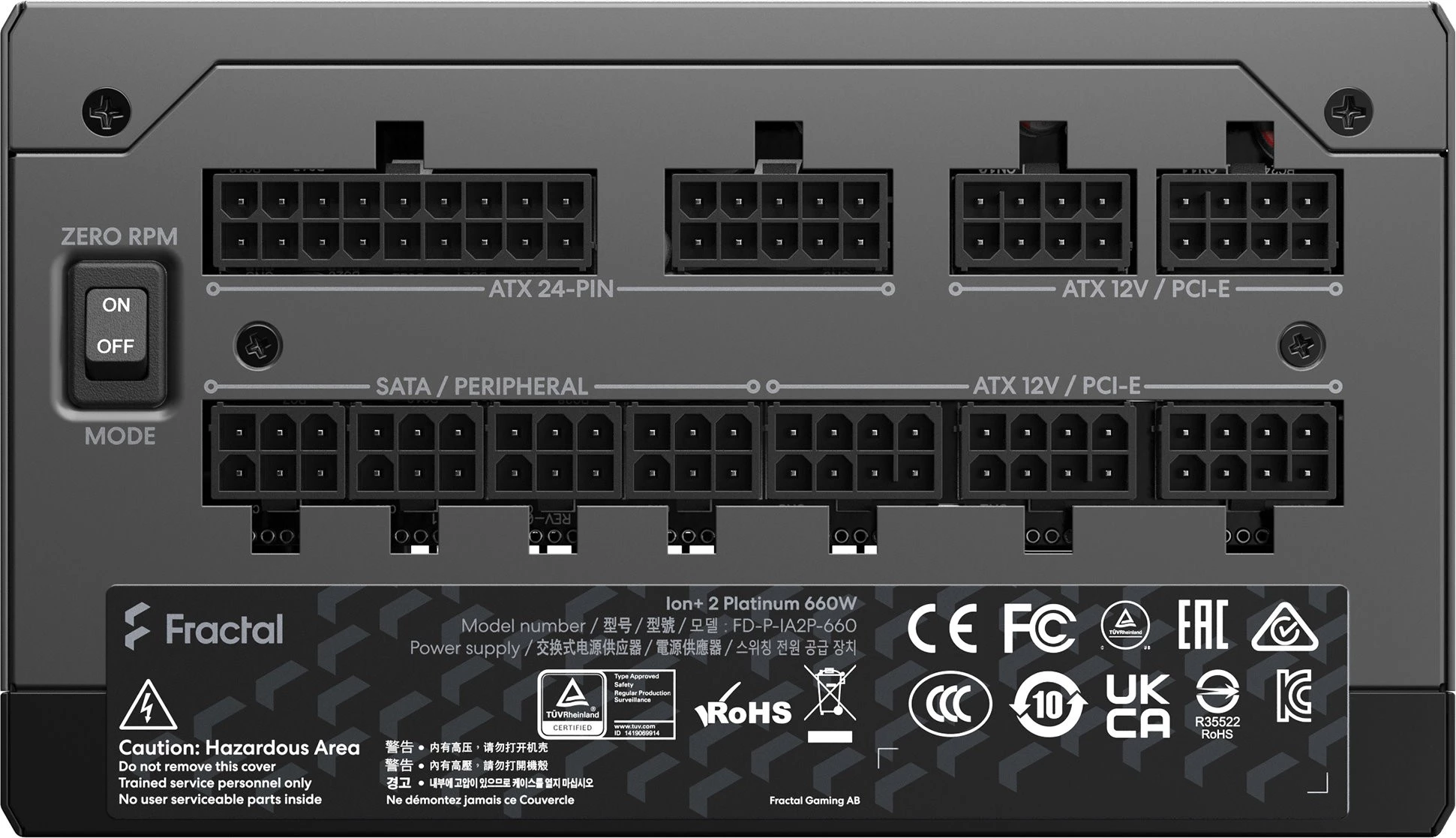 Fractal Design Ion+ 2 Platinum 660 Вт