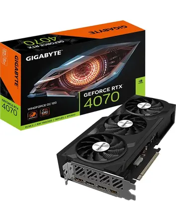 Gigabyte GeForce RTX 4070 WINDFORCE OC 12G