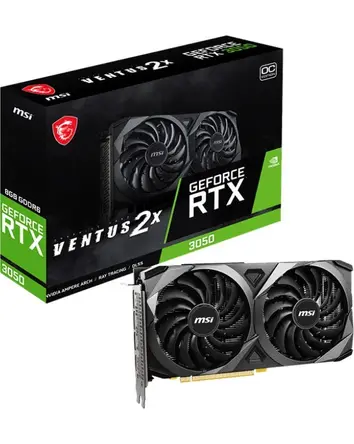 MSI GeForce RTX 3050 VENTUS 2X 8G OC