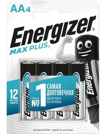Energizer Max Plus 4xAA