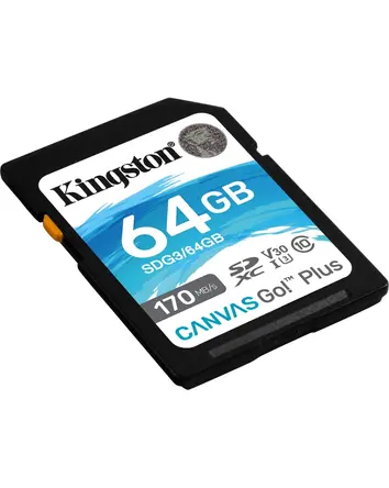 Kingston SDXC Canvas Go! Plus 128 ГБ