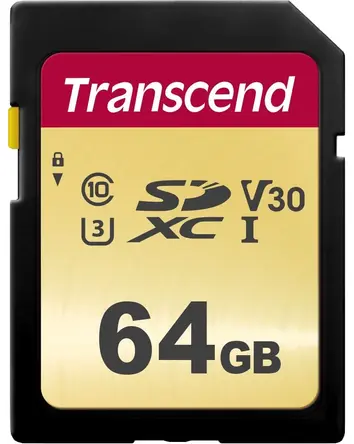 Transcend SDXC 500S 128Gb
